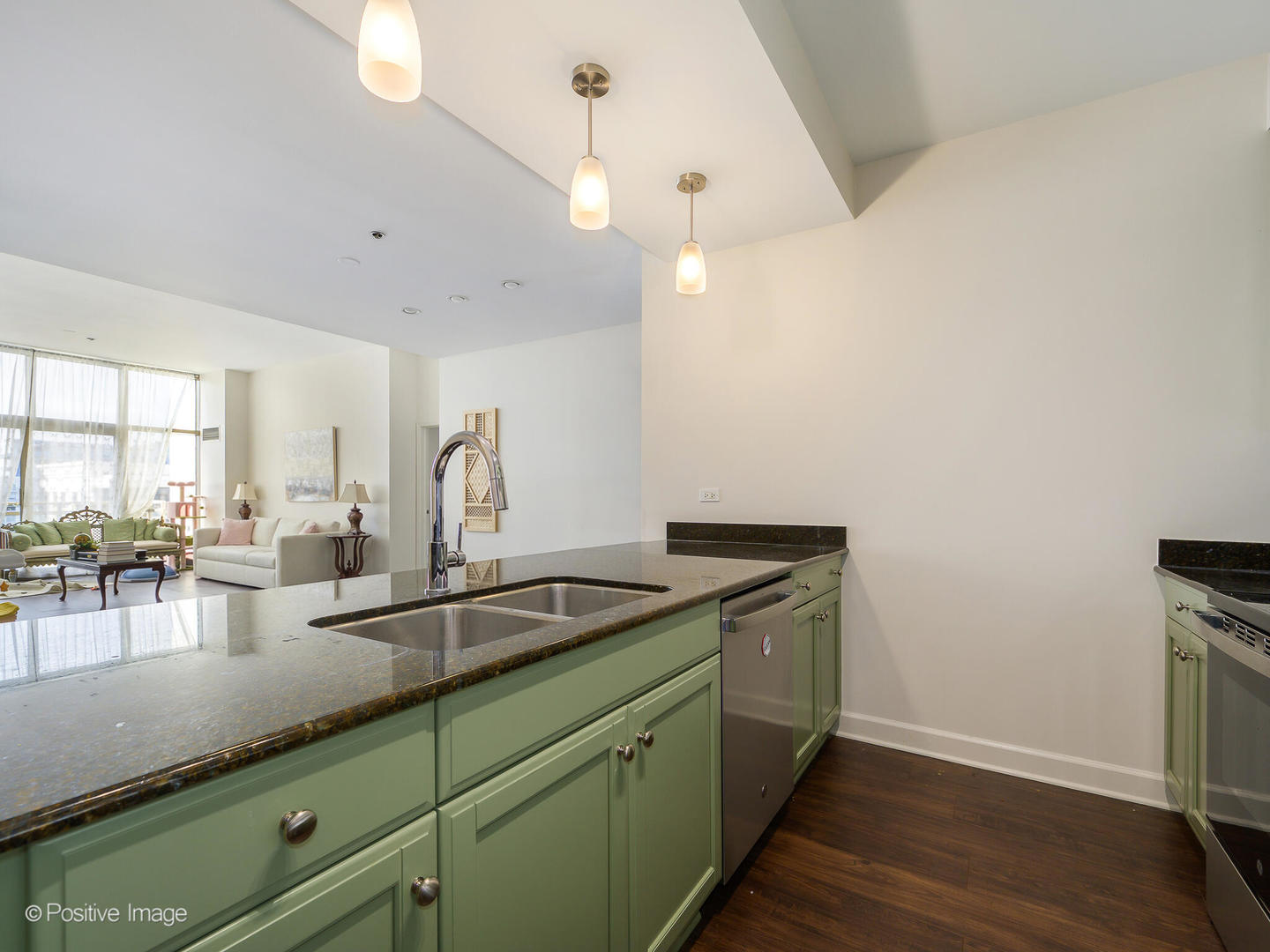 1335 South Prairie Avenue, Unit 2009 Chicago, IL 60605 - Photo 10 of 30 a kitchen with a sink and cabinets
