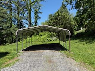 102 Ledford Chapel Road Hayesville, NC 28904 - Photo 20 of 30 a view of backyard with plants and green space