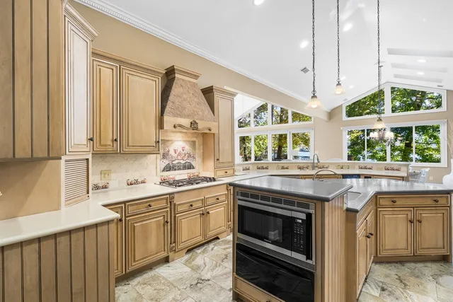 a bathroom with a shower and a shower