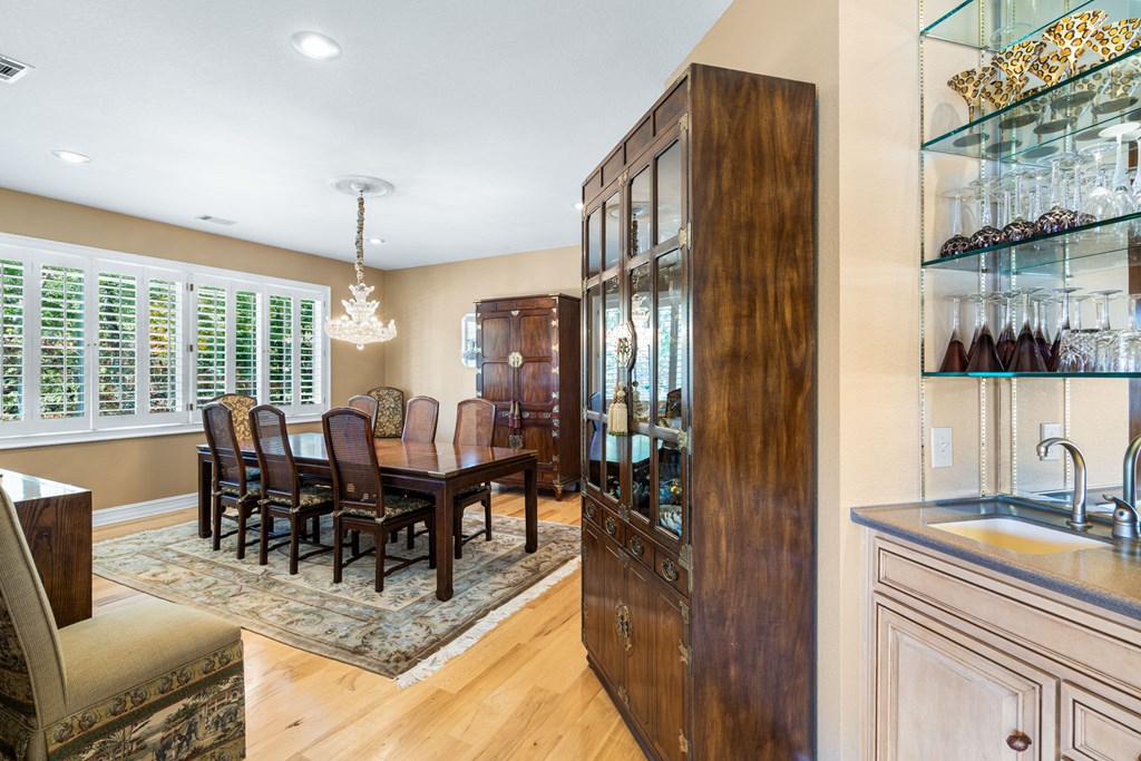 1370 Heathers Cove Circle Hiawassee, GA 30546 - Photo 21 of 99 a view of a dining room with furniture window and outside view