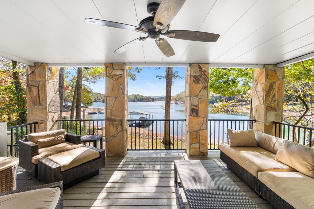 1370 Heathers Cove Circle Hiawassee, GA 30546 - Photo 4 of 99 a living room with furniture and a large window