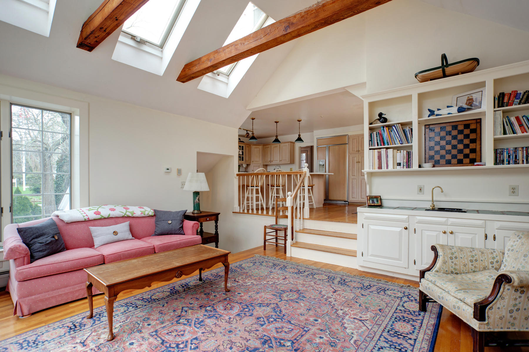 463 Main Street Centerville, MA 02632 - Photo 19 of 36 a living room with furniture and wooden floor