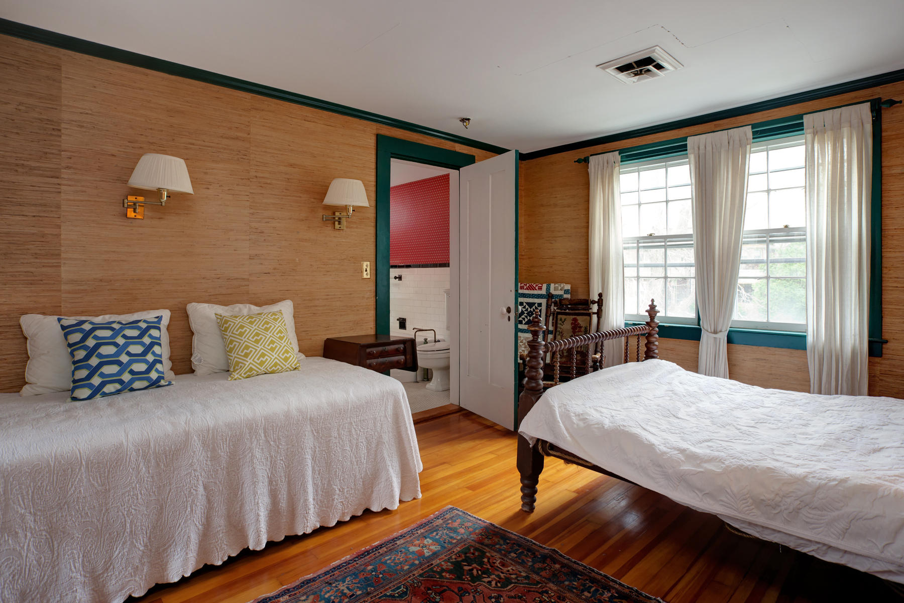 463 Main Street Centerville, MA 02632 - Photo 32 of 36 a bedroom with a bed and wooden floor