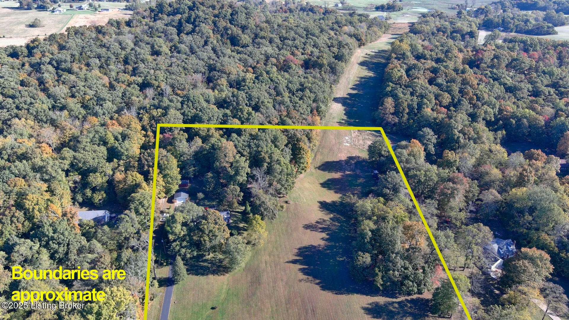 615 Buck Knobs Road Ekron, KY 40117 - Photo 51 of 54 Aerial View of 615 Buck Knobs Road - as stated in picture, lines are approximate.
