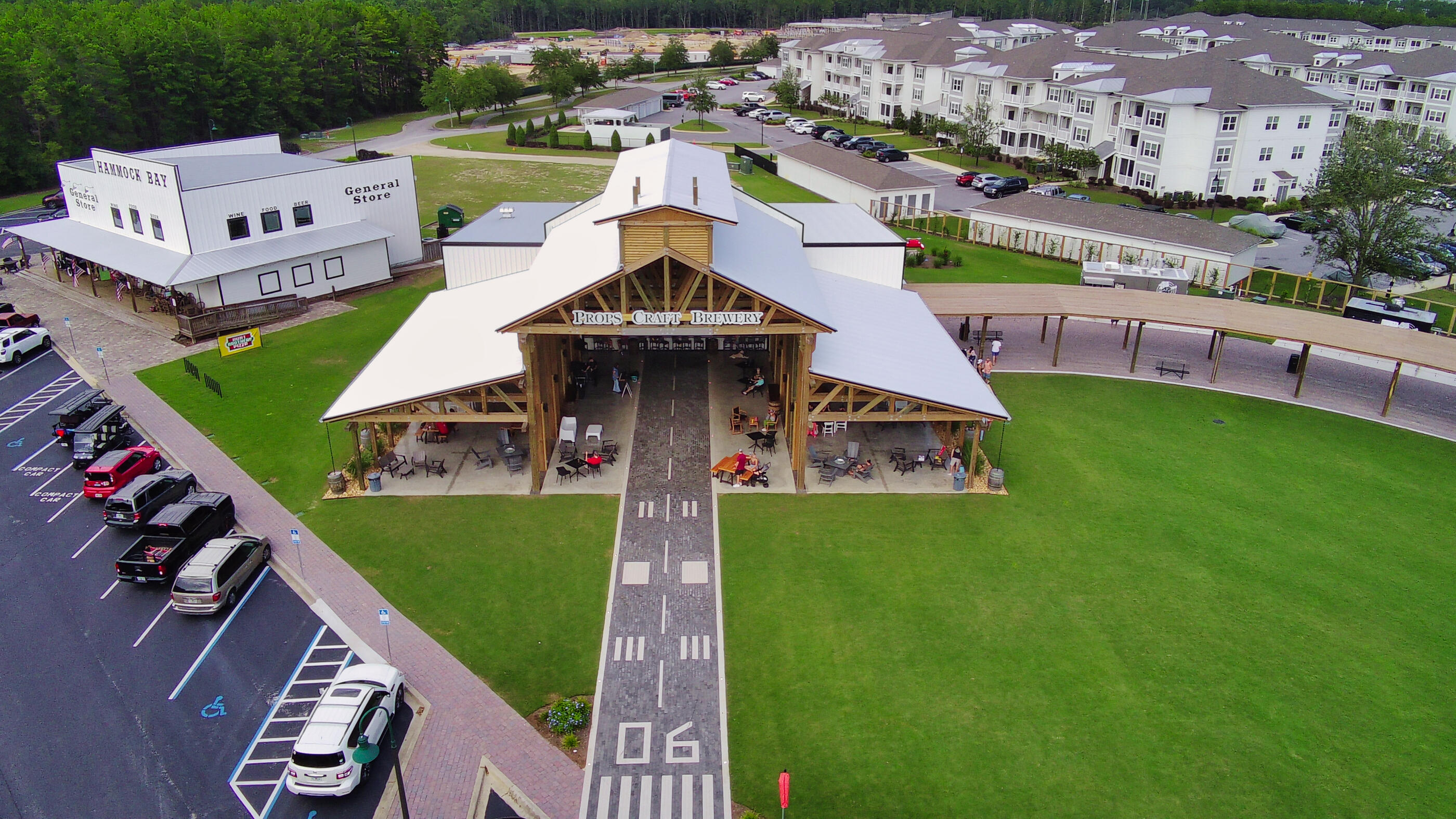 102 Mill Pond Cove Freeport, FL 32439 - Photo 39 of 46 an aerial view of a house with garden space and street view