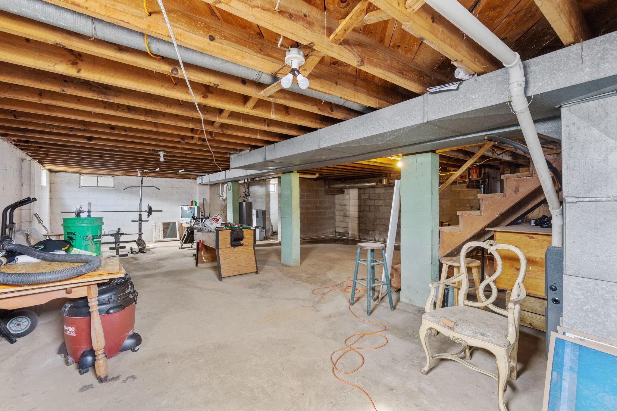 25816 Goosecreek Road McArthur, OH 45651 - Photo 24 of 34 Full Basement - 25816 Goosecreek Road, McArthur, OH 45651
