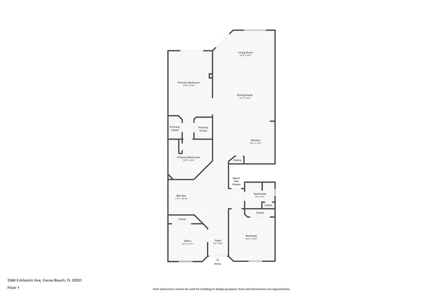 $475,000 | 3360 South Atlantic Avenue, Unit 304, Cocoa Beach, FL 32931