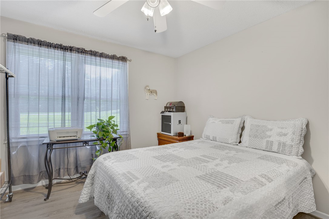 250 Rockcrest Road Cleveland, SC 29635 - Photo 25 of 37 A tranquil bedroom features an overhead ceiling fan and ample natural light through well-appointed windows.