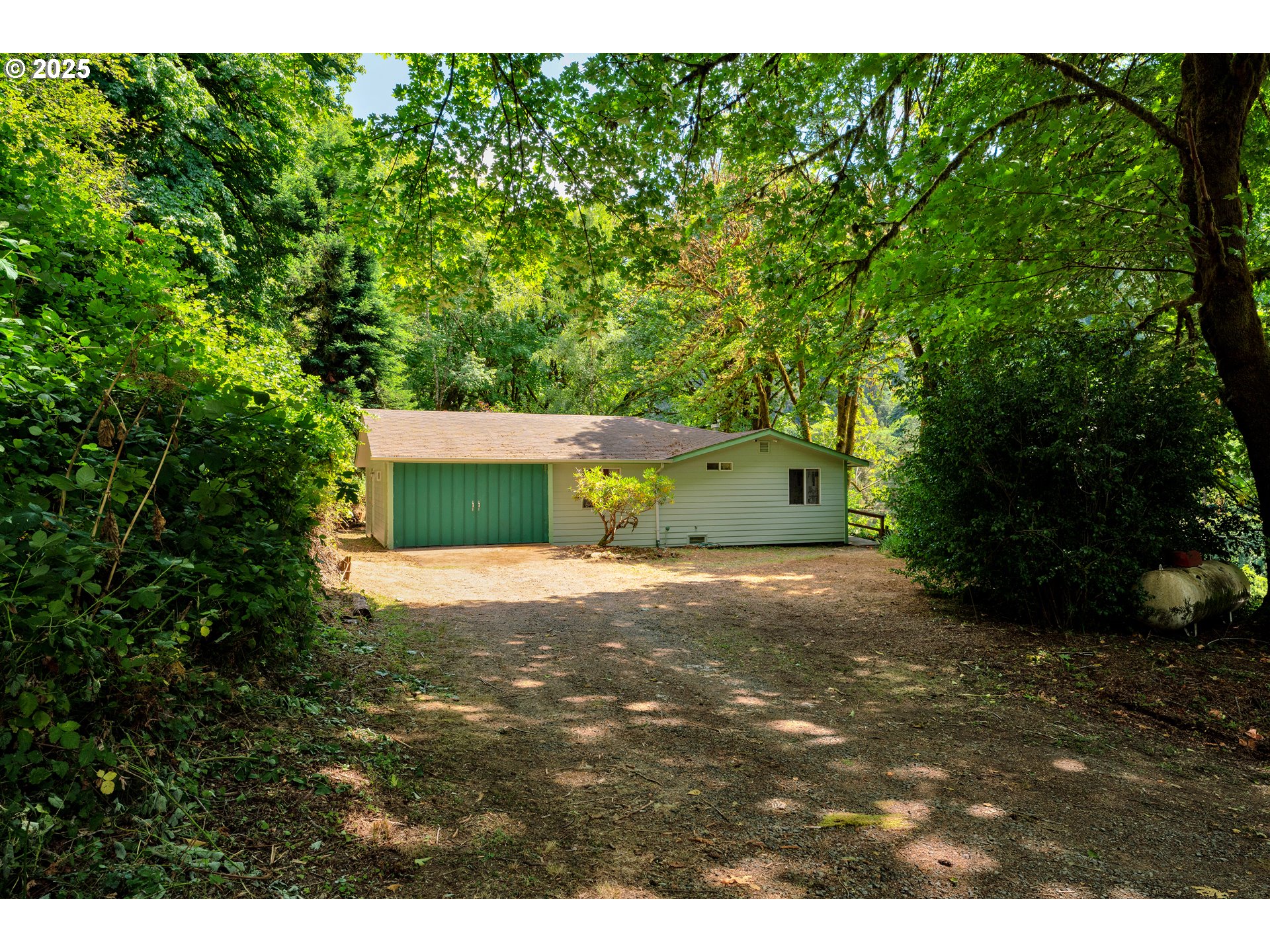 a view of outdoor space and yard