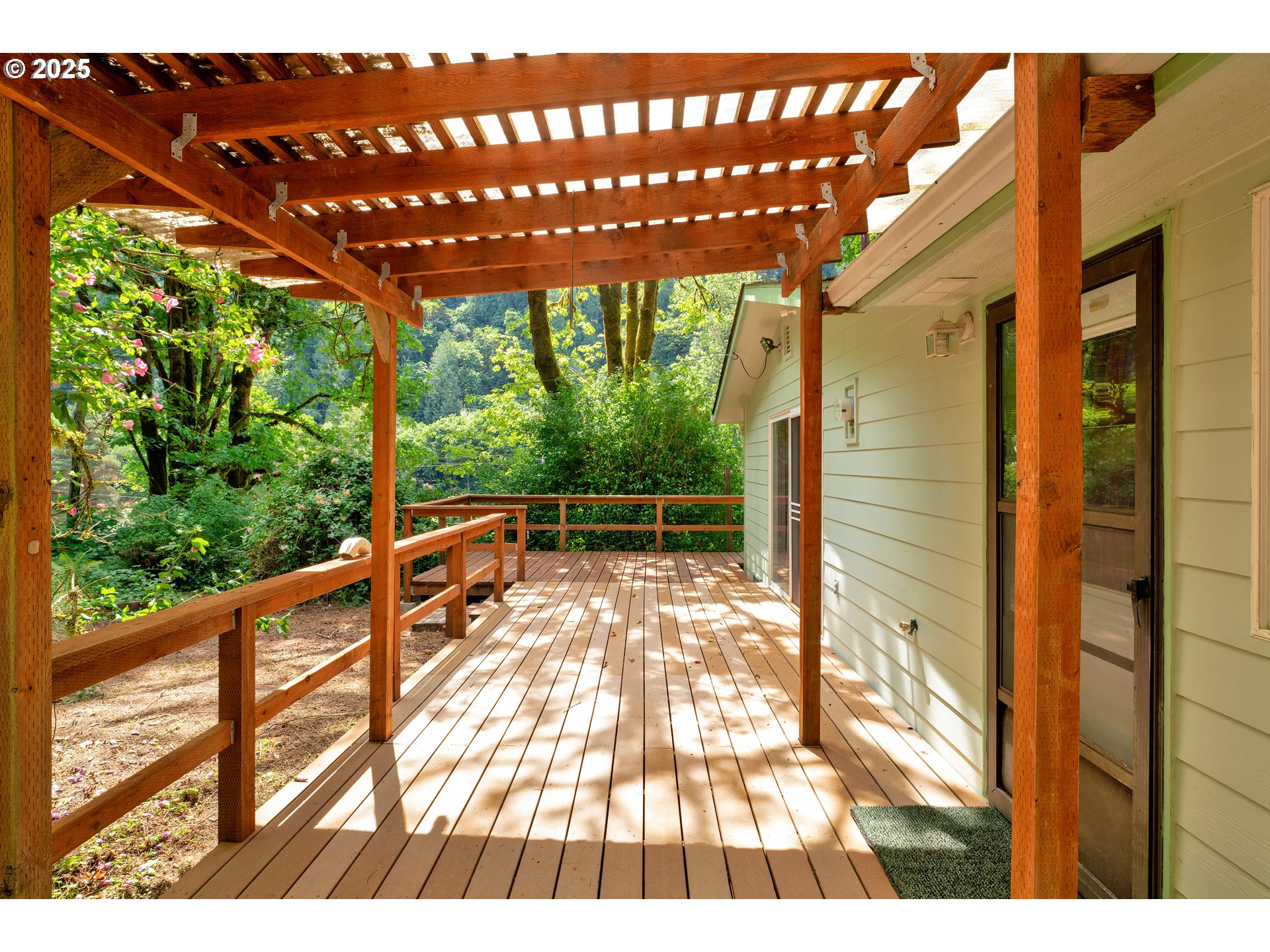 11406 East Mapleton Road Mapleton, OR 97453 - Photo 17 of 22 a view of a porch