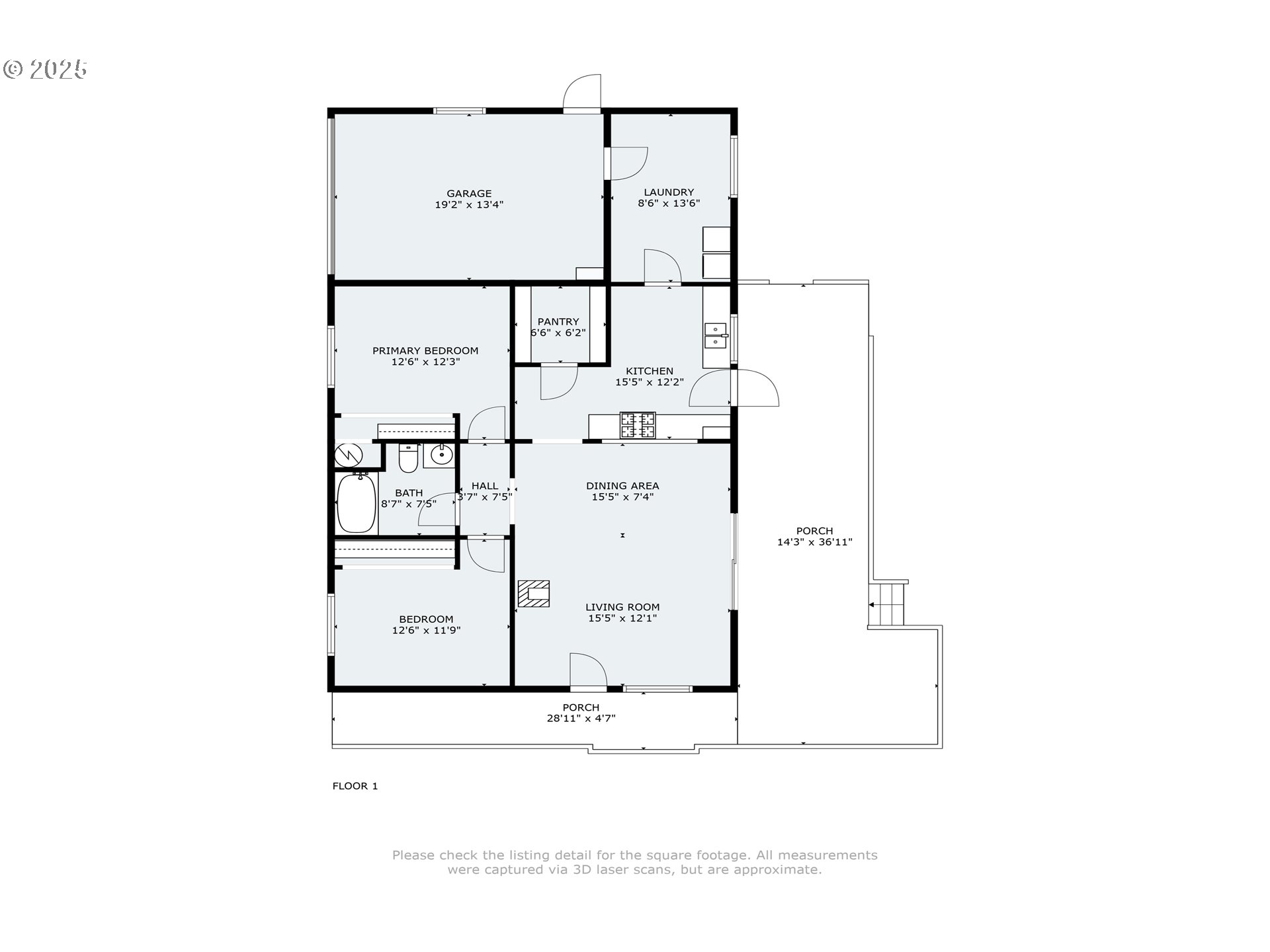 11406 East Mapleton Road Mapleton, OR 97453 - Photo 22 of 22 a picture of floor plan