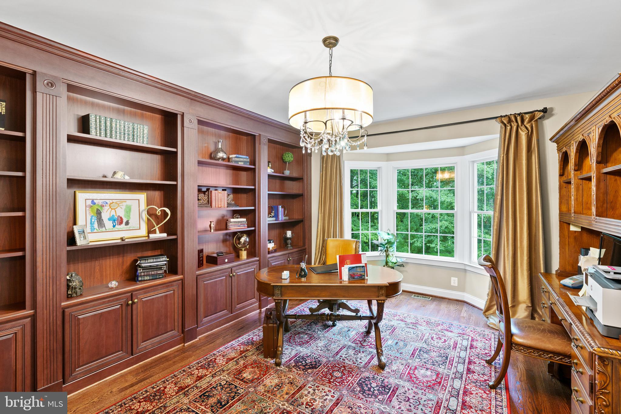 4474 Corral Road Warrenton, VA 20187 - Photo 20 of 89 Study w/built-in cabinets