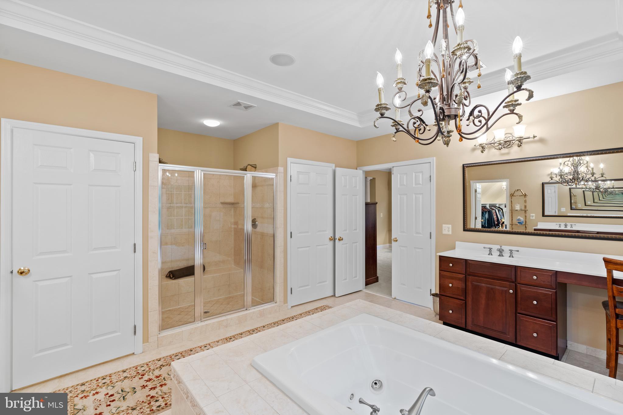 4474 Corral Road Warrenton, VA 20187 - Photo 30 of 89 Primary Bathroom w/his & hers water closets