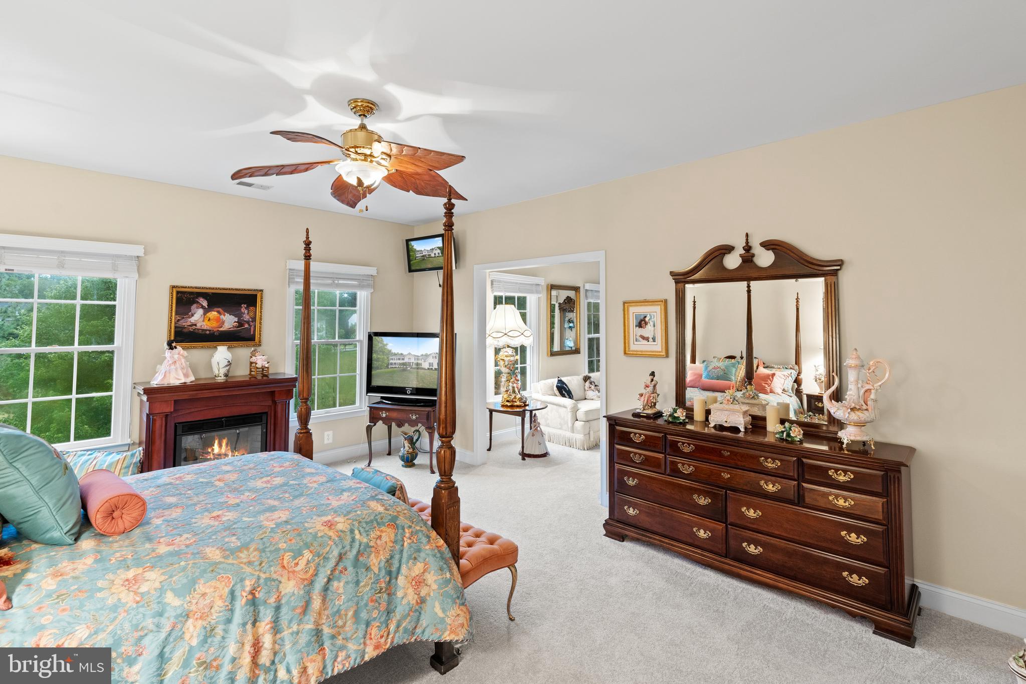 4474 Corral Road Warrenton, VA 20187 - Photo 40 of 89 Bedroom #3 with Sitting Room & Full Bathroom