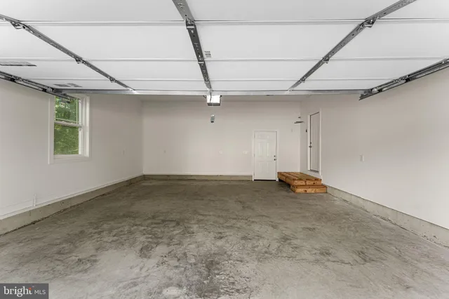 a view of a room with an empty space
