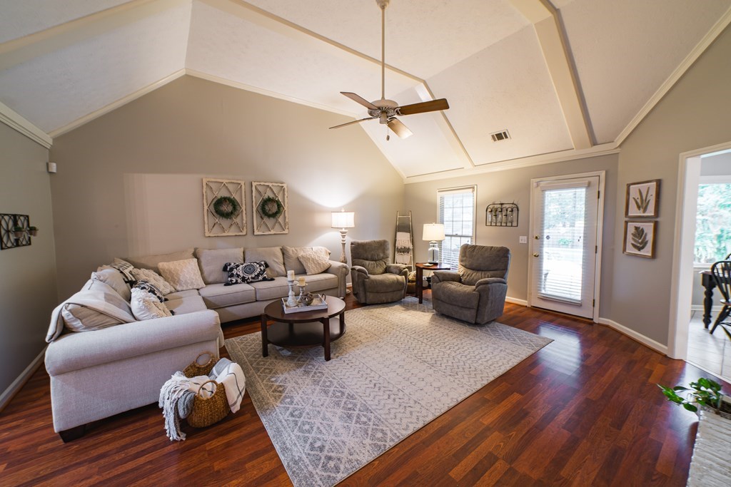 9 Conisburgh Court Columbus, GA 31907 - Photo 14 of 46 a living room with furniture and wooden floor