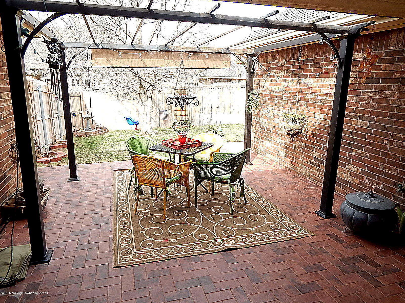 7404 Bayswater Road Amarillo, TX 79119 - Photo 27 of 30 Covered Patio.JPG