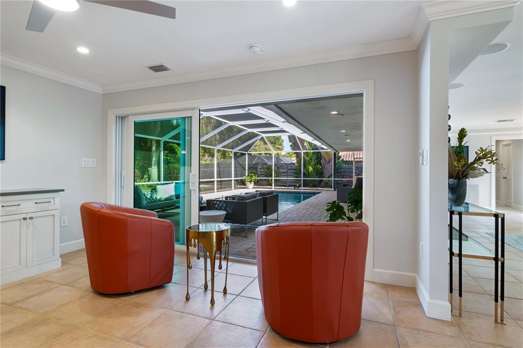 606 Owl Way Sarasota, FL 34236 - Photo 10 of 35 a living room with furniture and a window