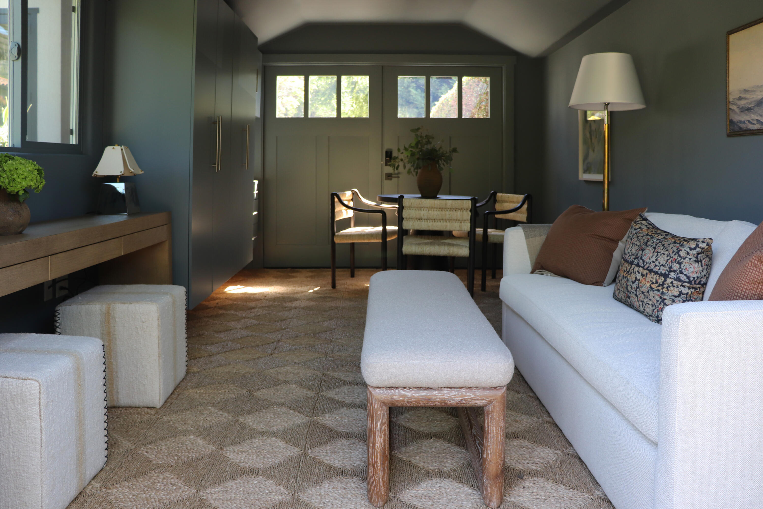 1111 East Ortega Street Santa Barbara, CA 93103 - Photo 15 of 17 a living room with furniture and a potted plant