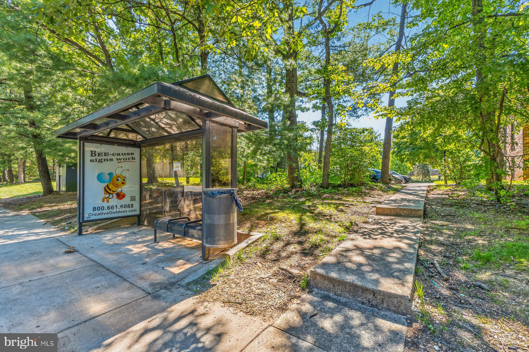 2330 Freetown Court, Unit 4/1B Reston, VA 20191 - Photo 20 of 26 Bus step just a few steps from the building