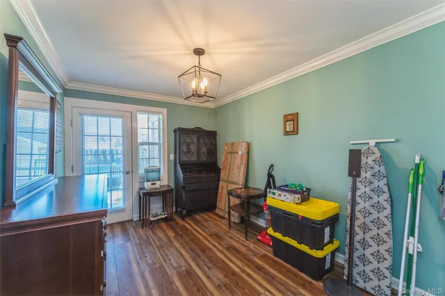 a front view of building with street