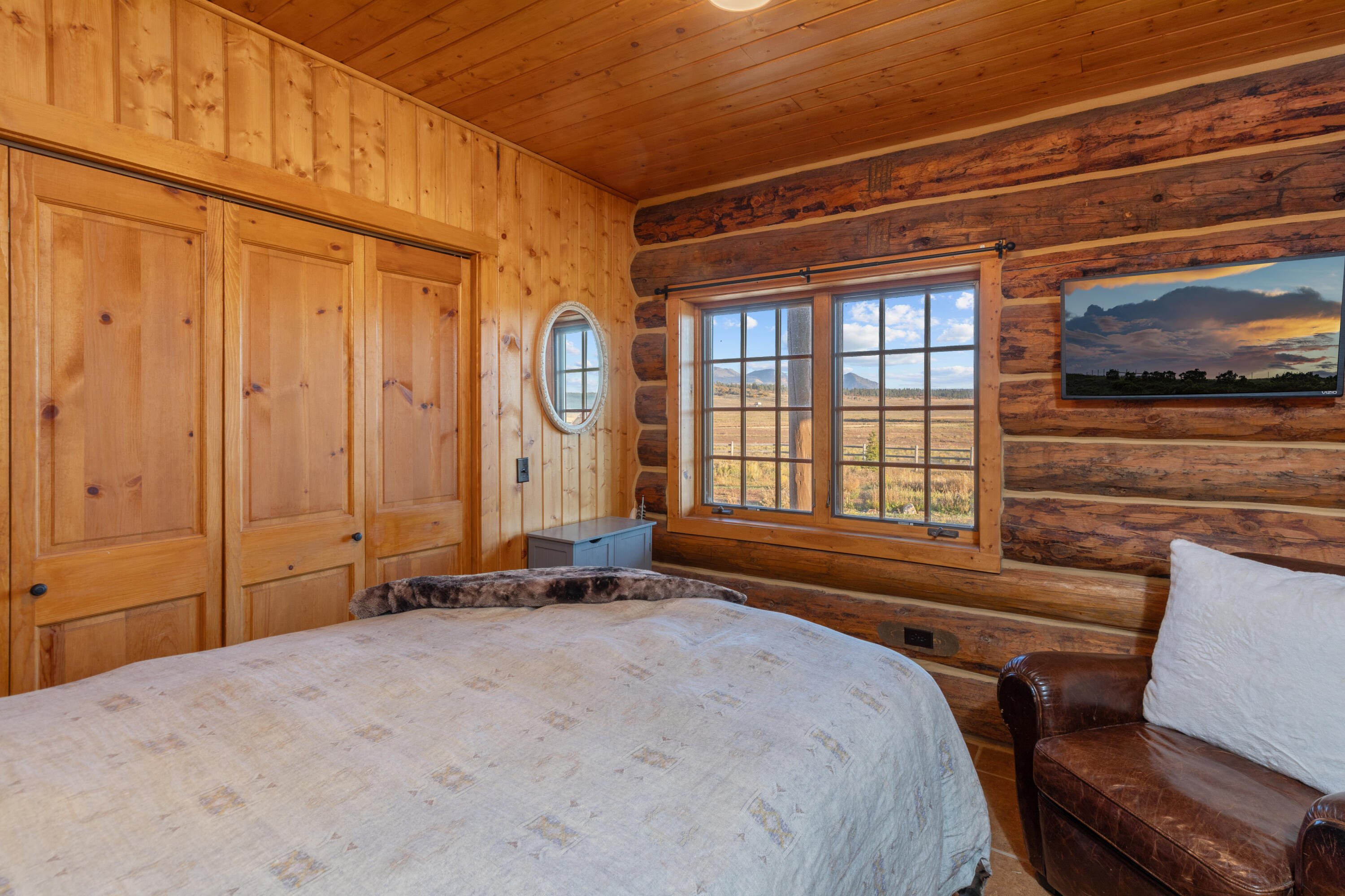 2335 County Road Placerville, CO 81430 - Photo 9 of 38 a view of a room with furniture and large window