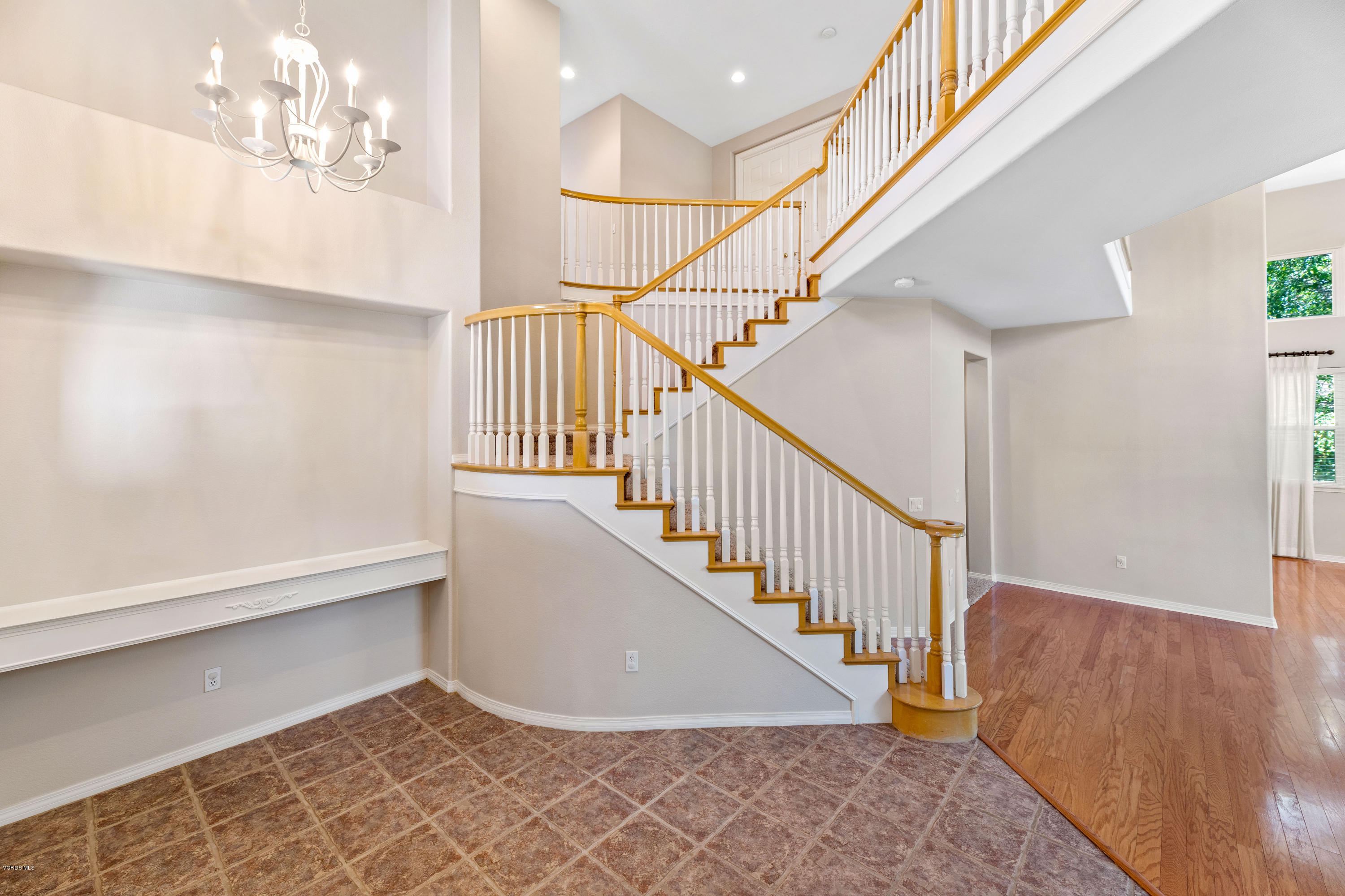4591 Bluewood Court Moorpark, CA 93021 - Photo 2 of 43 a view of entryway and hall with wooden floor