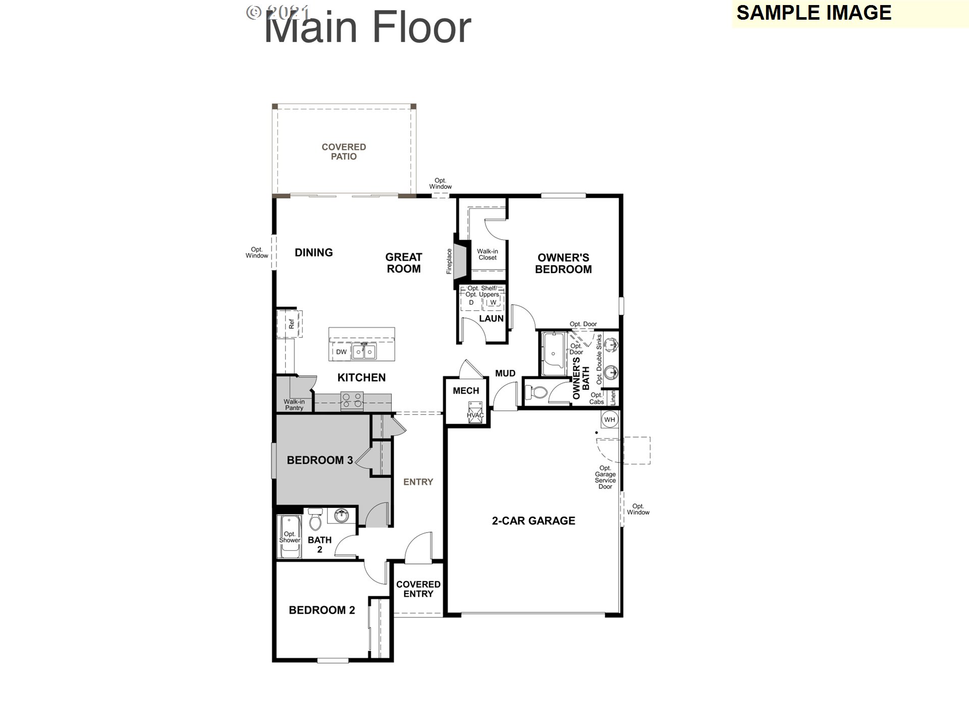 3111 North Mccanta Way Ridgefield, WA 98642 - Photo 12 of 12 a picture of a floor plan