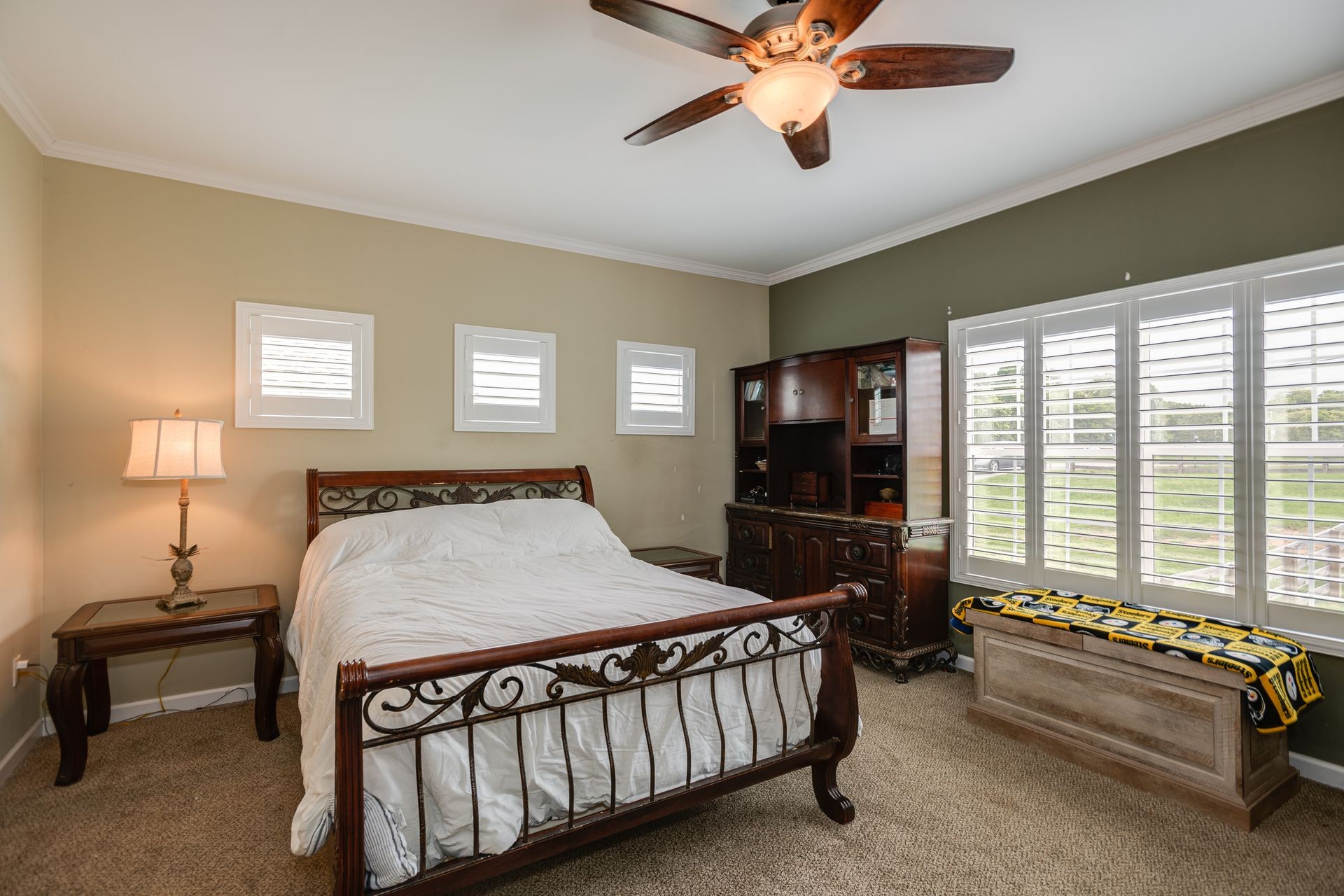 3321 Mahlon Moore Road Spring Hill, TN 37174 - Photo 12 of 22 a bed room with a bed and a window