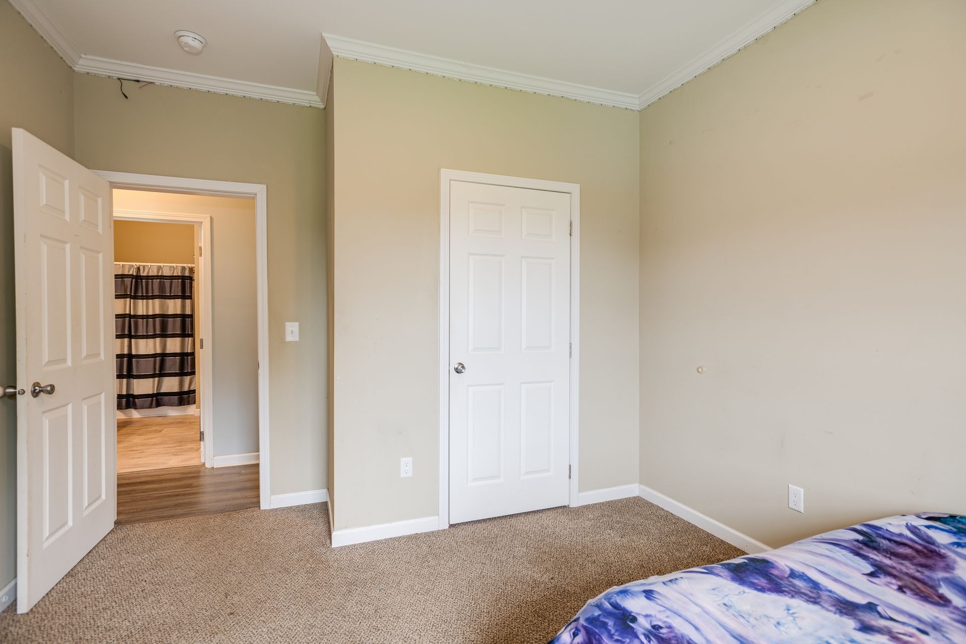 3321 Mahlon Moore Road Spring Hill, TN 37174 - Photo 15 of 22 a bedroom with a bed and a walk in closet