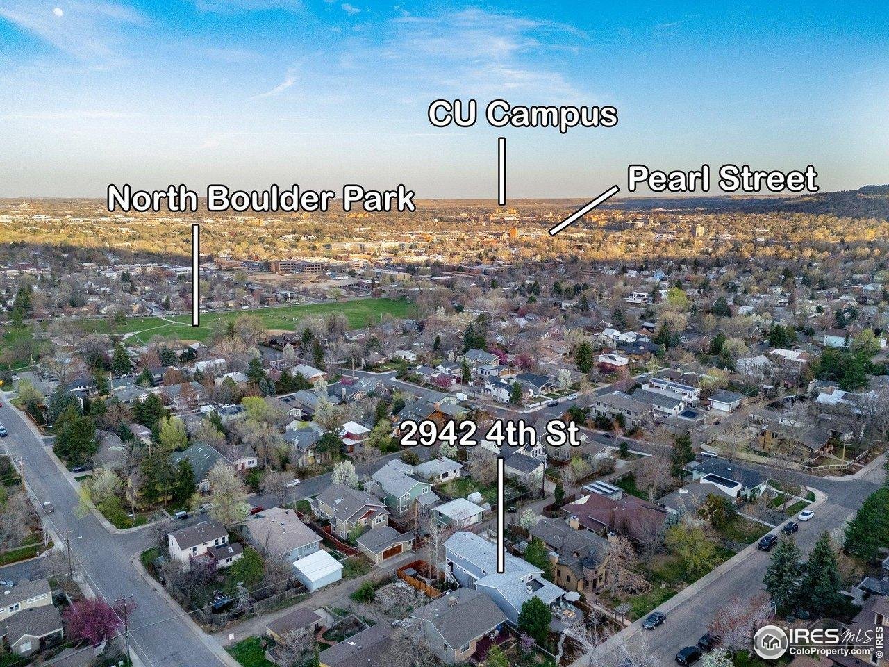 2942 4th Street Boulder, CO 80304 - Photo 39 of 40 a view of a city