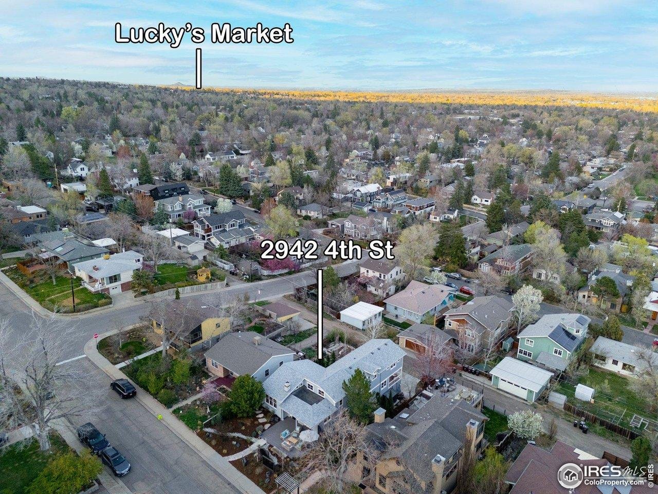 2942 4th Street Boulder, CO 80304 - Photo 40 of 40 an aerial view of a city