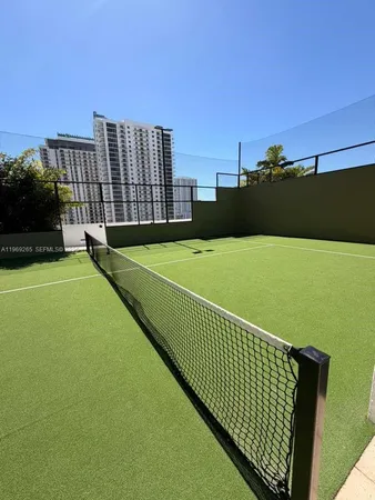 a view of a swimming pool from a terrace