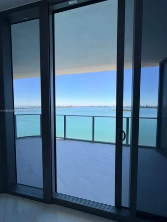 a view of a hallway with interior