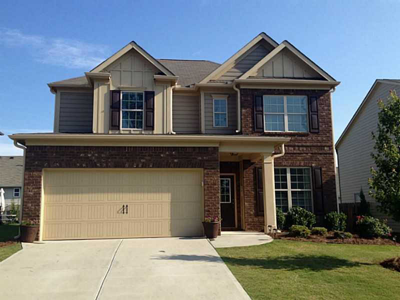 4545 Roseman Trail Cumming, GA 30040 - Photo 1 of 1 Exterior Front. Heritage model. 4BR with easy finish of 5th. 3 full baths. Guest room/full bath on the main level. Hardwood floors downstairs, upgraded lighting,fans, appliances, and more.