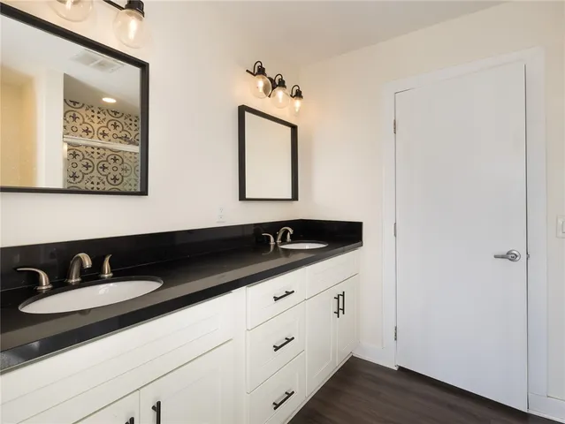 a bathroom with a sink and a toilet