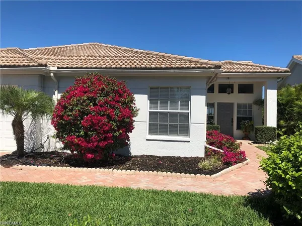 a potted plant sitting in front of a house