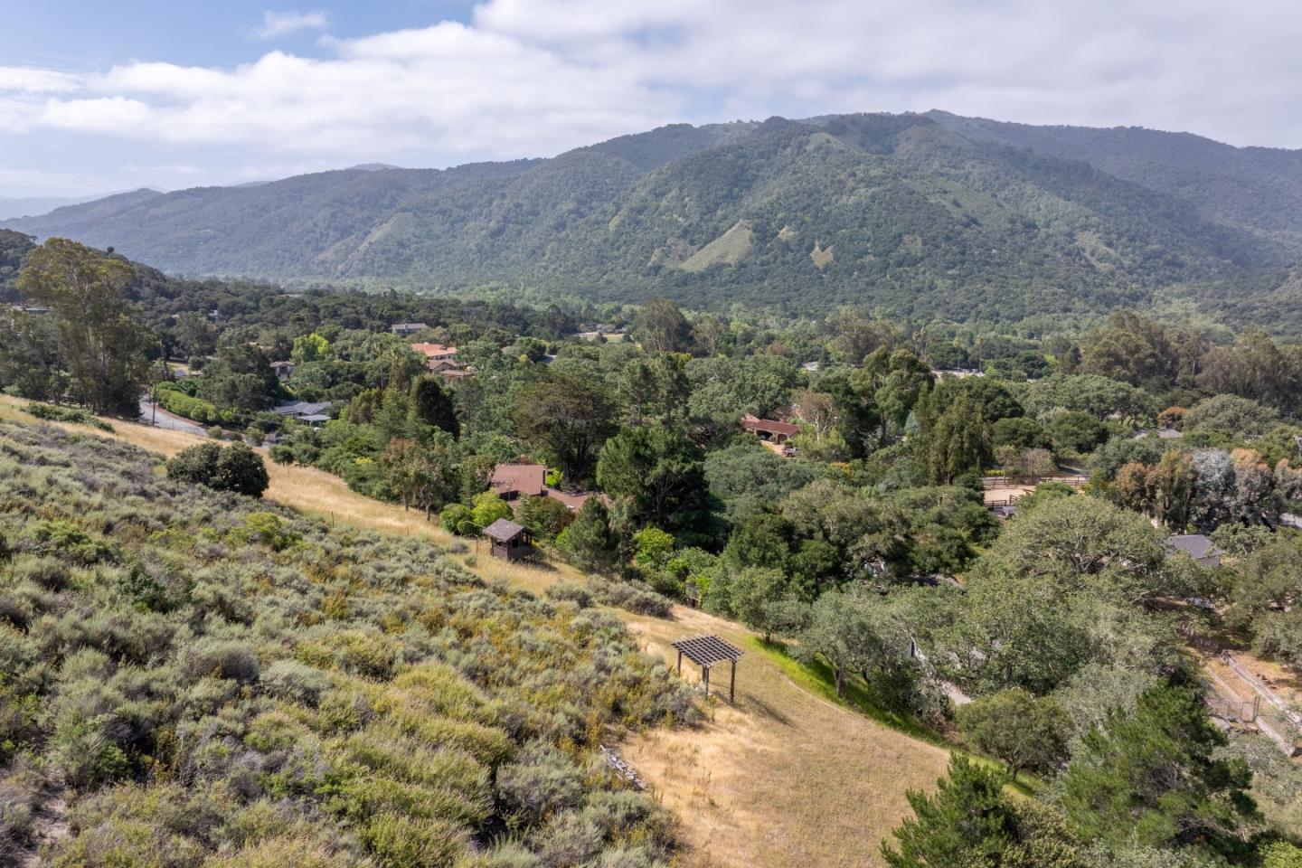 46 Middle Canyon Road Carmel Valley, CA 93924 - Photo 71 of 74 a view of a forest with mountains in the background