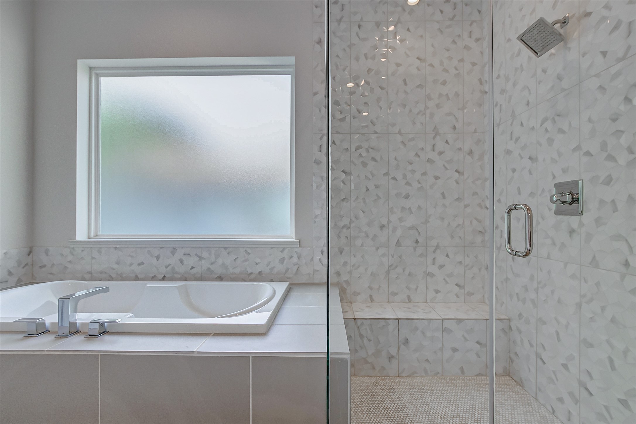 8926 Spring Knoll Forest Drive Houston, TX 77080 - Photo 21 of 22 a bathroom with a shower