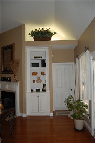 2007 Tamara Court Springfield, TN 37172 - Photo 11 of 20 This is one of the many custom touches to this house. Built in unit in the great room with lighted ledge area just above.