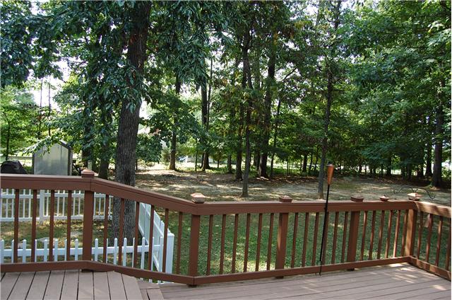 2007 Tamara Court Springfield, TN 37172 - Photo 20 of 20 Back yard is very private. The white fence off the deck is perfect for letting the dogs get some fresh air.