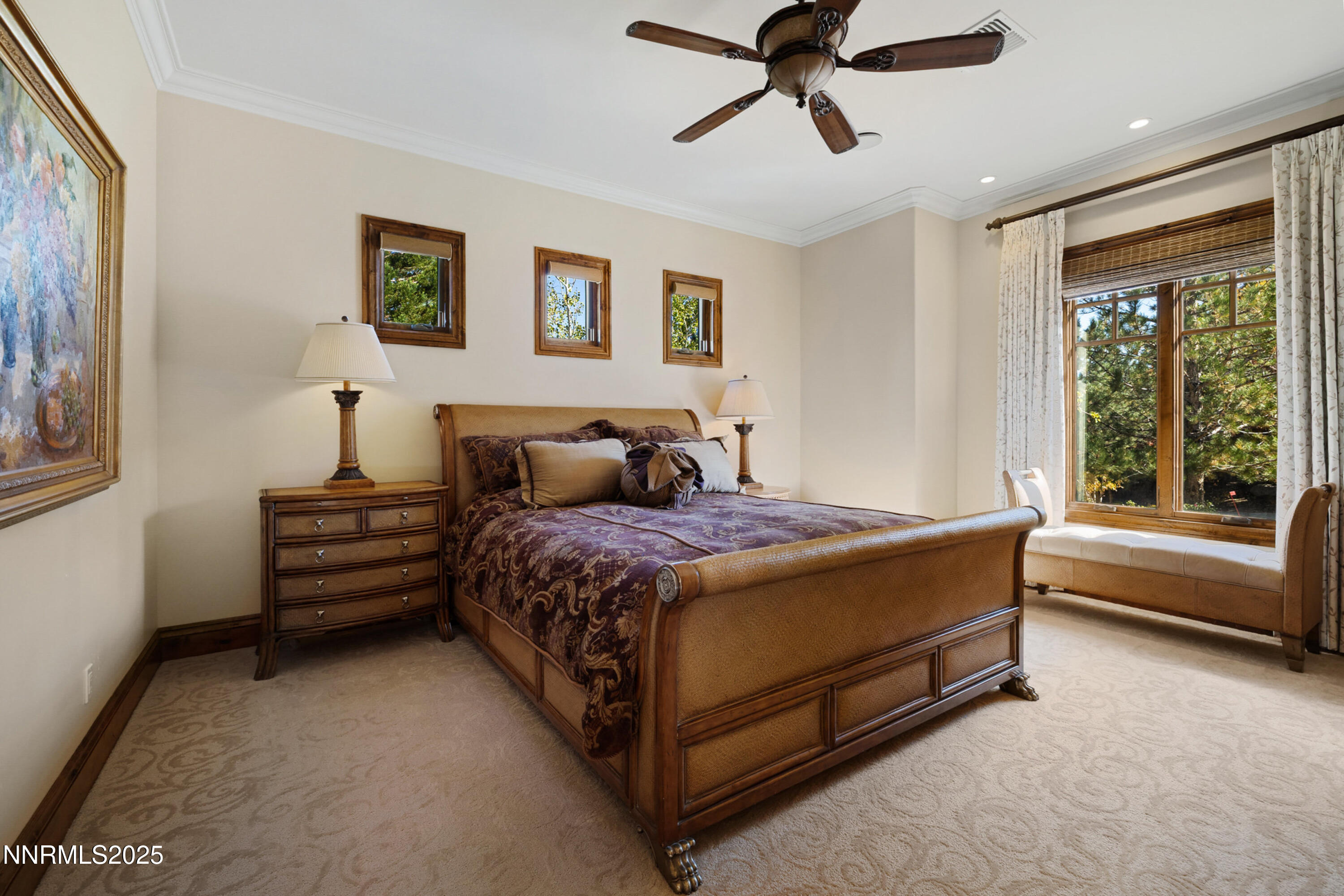 5775 Lausanne Drive Reno, NV 89511 - Photo 43 of 69 a bedroom with a bed and a window