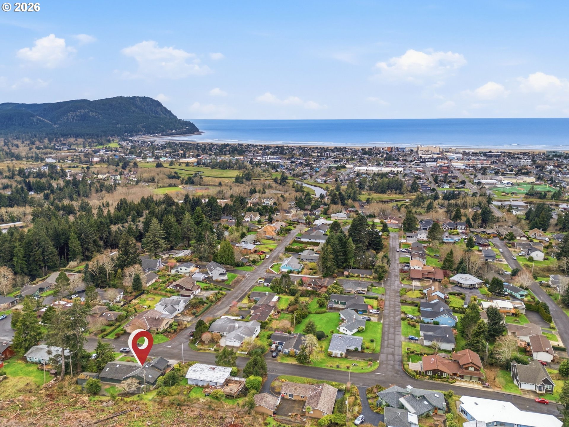325 Alpine Street Seaside, OR 97138 - Photo 42 of 43 Drone View/UAV
