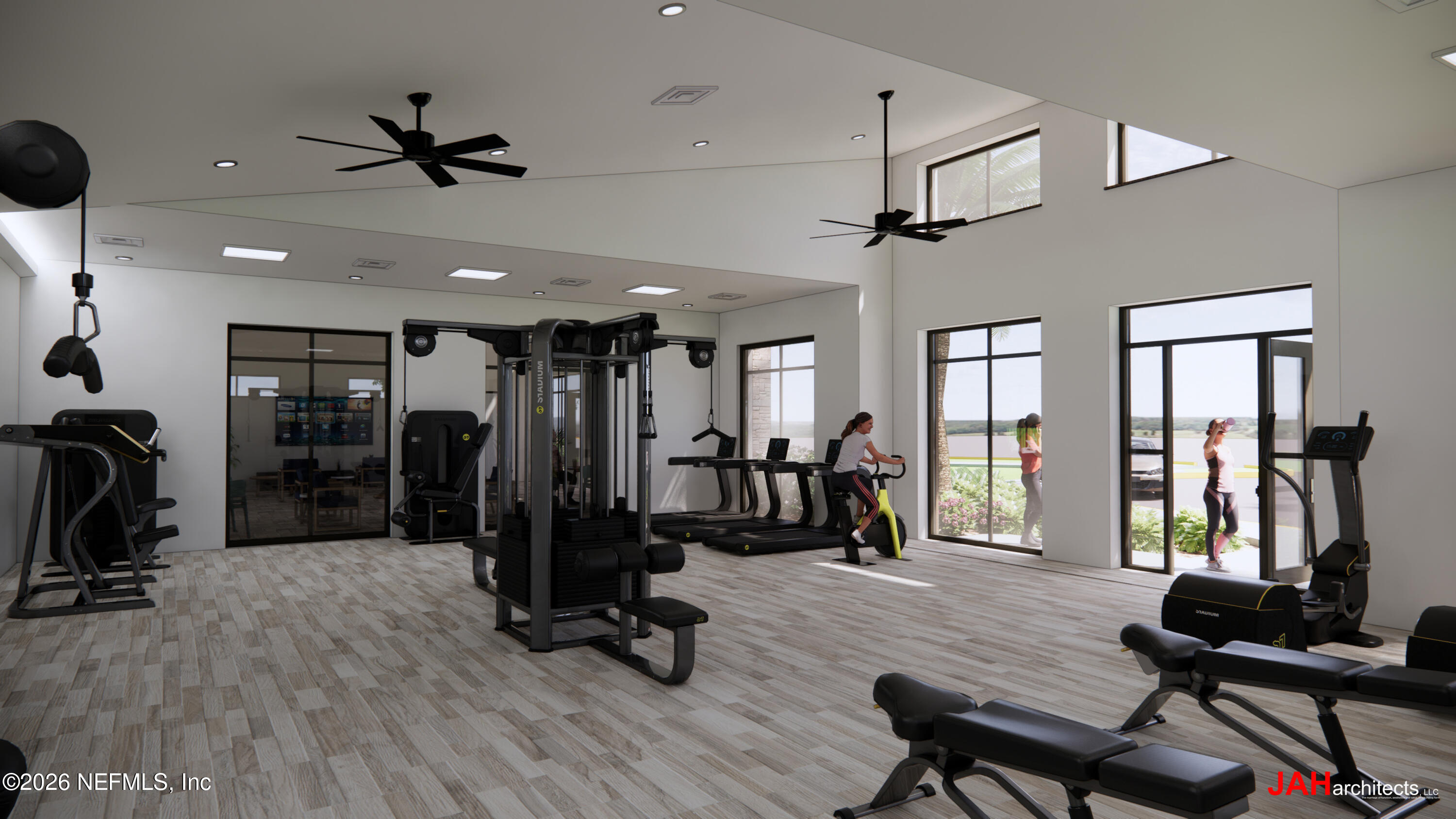 320 Fishtail Place Palm Coast, FL 32164 - Photo 26 of 27 a view of a room with gym equipment