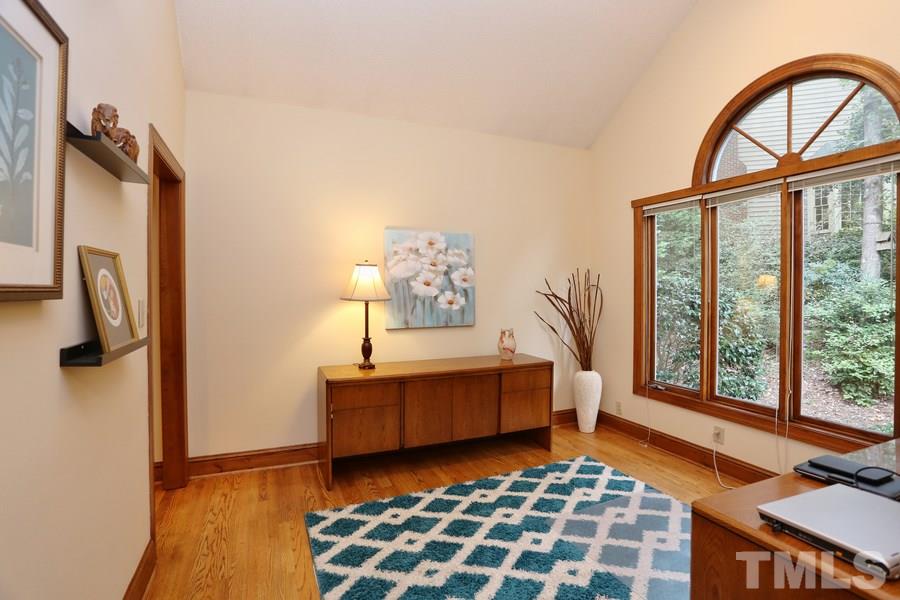 1420 Bascomb Drive Raleigh, NC 27614 - Photo 12 of 23 This space is larger than you think. It is the formal dining room which is currently be used by owner as a second office! Gorgeous windows and hardwood floors!