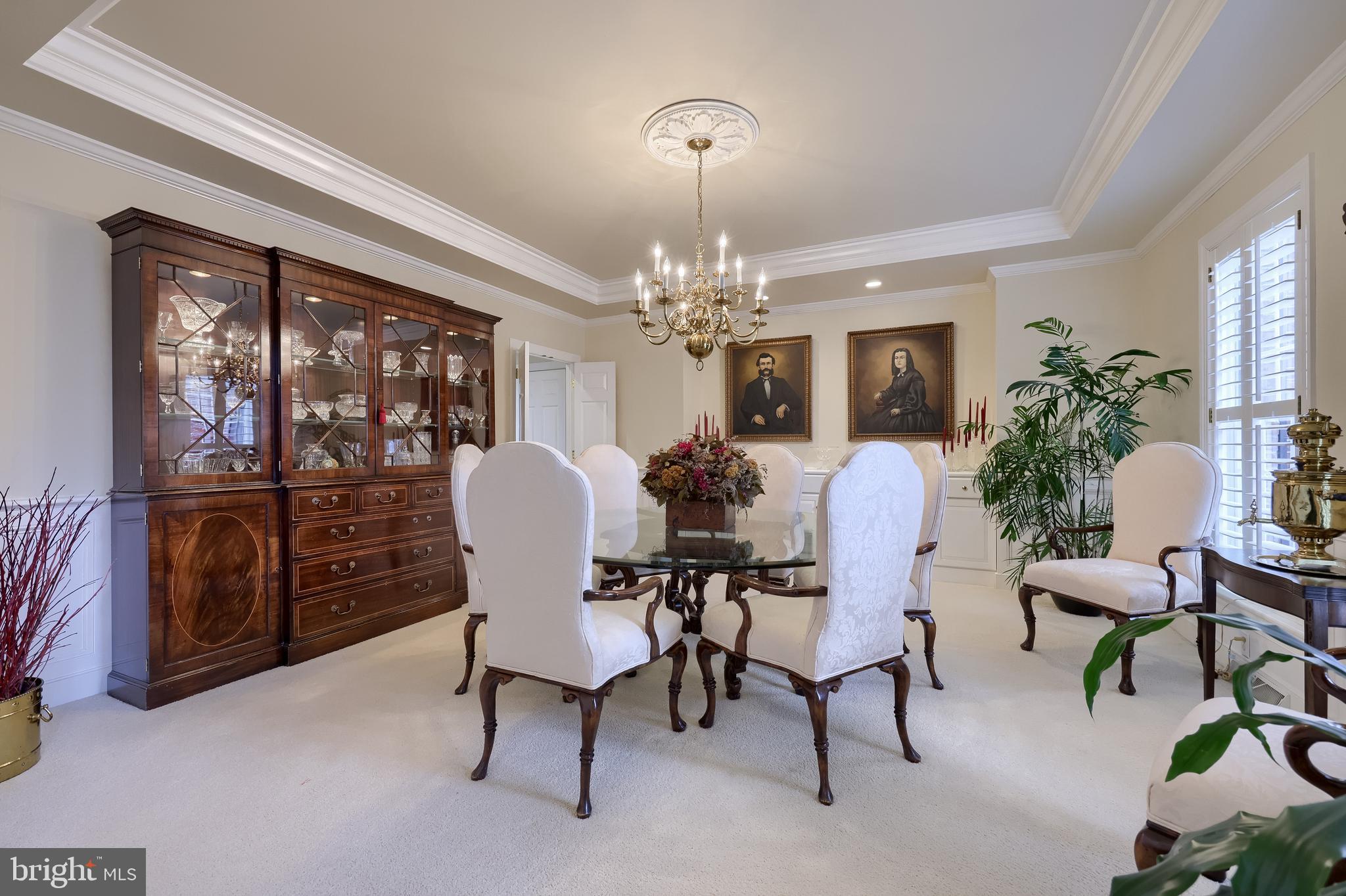 78 Oakhill Drive Lititz, PA 17543 - Photo 11 of 90 a view of a dining room with furniture and chandelier