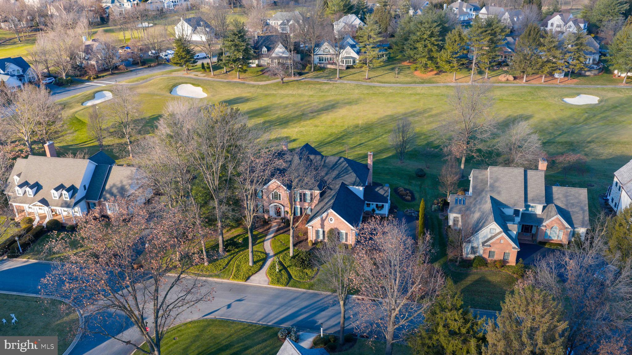 78 Oakhill Drive Lititz, PA 17543 - Photo 74 of 90 an aerial view of a house with a yard basket ball court and outdoor seating