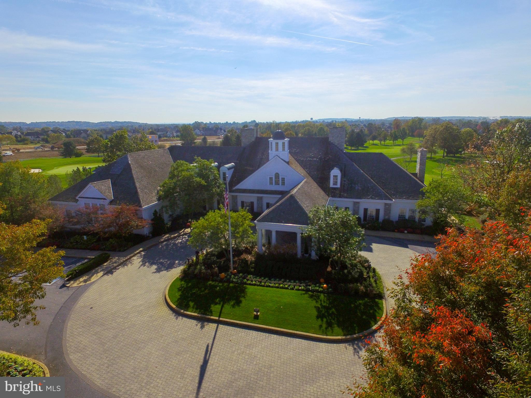 78 Oakhill Drive Lititz, PA 17543 - Photo 85 of 90 an aerial view of a house with a garden and lake view