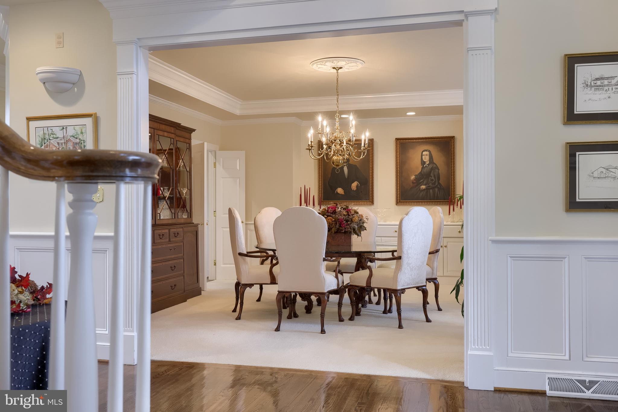 78 Oakhill Drive Lititz, PA 17543 - Photo 10 of 90 a view of a dining room with furniture and chandelier