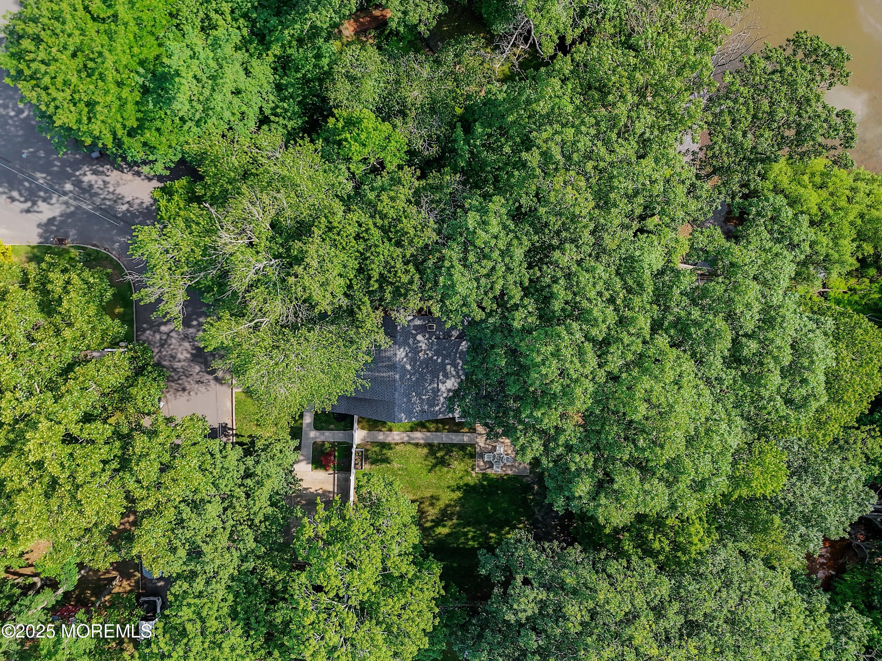 29 Lake Boulevard Matawan, NJ 07747 - Photo 34 of 39 an aerial view of a house with a yard